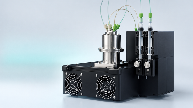 Concept illustration of a modular RNA manufacturing system